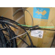 Оптический кабель Б/У для внешней прокладки (с металлическим тросом) в Чебоксары, оптокабель БУ (Чебоксары)
