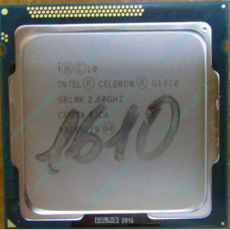 Процессор Intel Celeron G1610 (2x2.6GHz /L3 2048kb) SR10K s.1155 (Чебоксары)